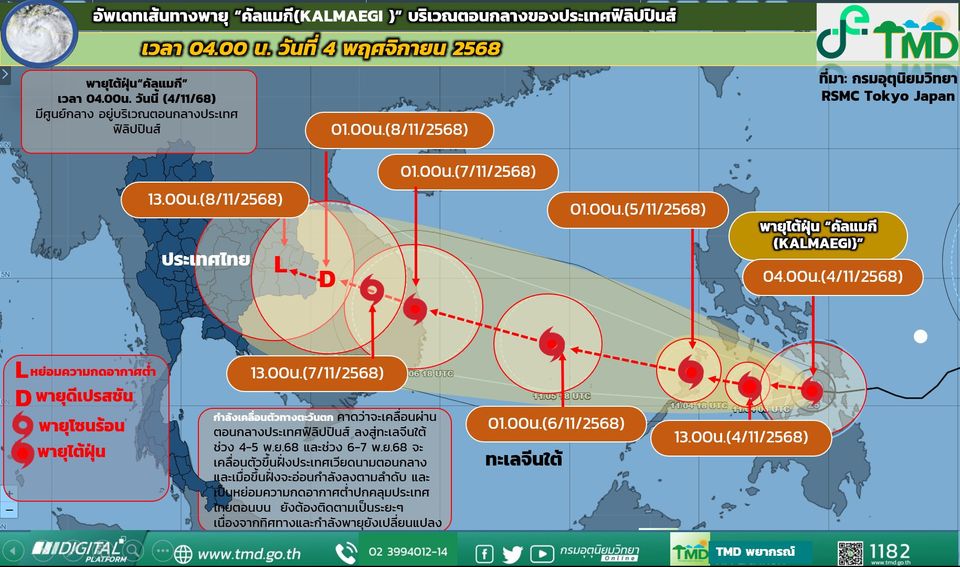 ฝนตกหนักหลายพื้นที่ ทำน้ำเหนือเพิ่มต่อเนื่อง ส่งผลน้ำเจ้าพระยาขยับขึ้นอีกระลอก