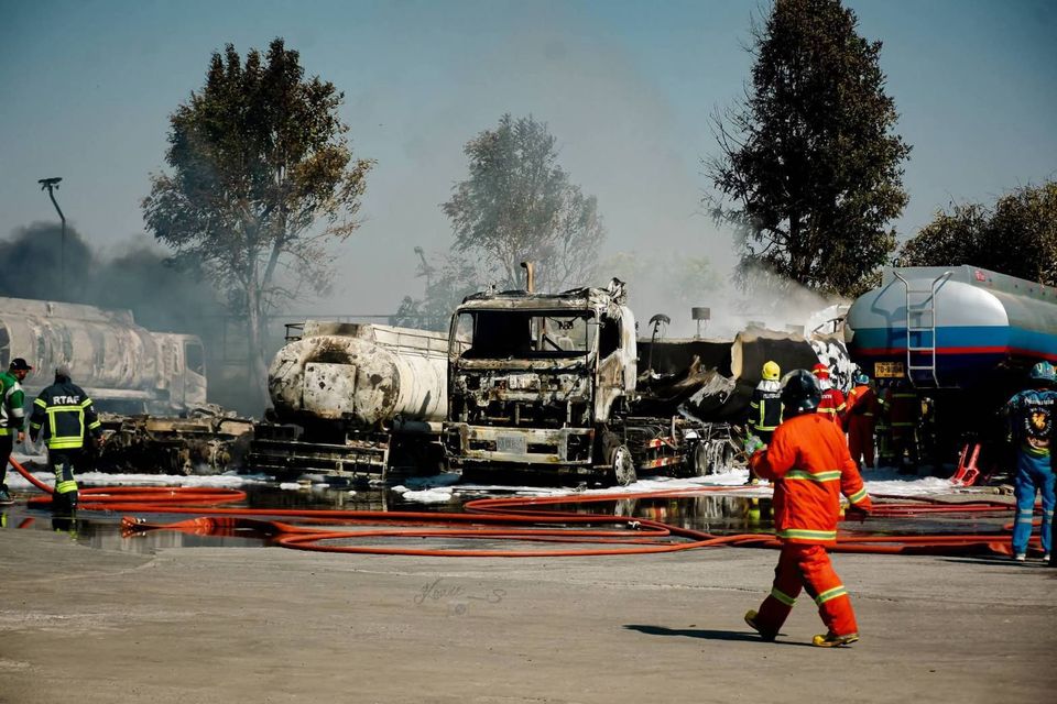 สำนักงานประกันสังคมแสดงความห่วงใยลูกจ้างรถบรรทุกน้ำมันเสียชีวิต จากเหตุเพลิงไหม้รถบรรทุกน้ำมันในพื้นที่จังหวัดขอนแก่น