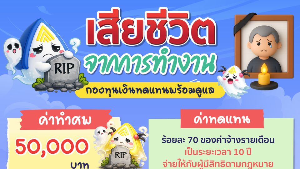 เมื่อเกิดเหตุไม่คาดคิด เสียชีวิตจากการทำงาน