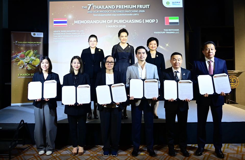 พาณิชย์จับคู่ธุรกิจผลไม้ไทย ดันยอดส่งออกพุ่ง 1,000 ล้าน