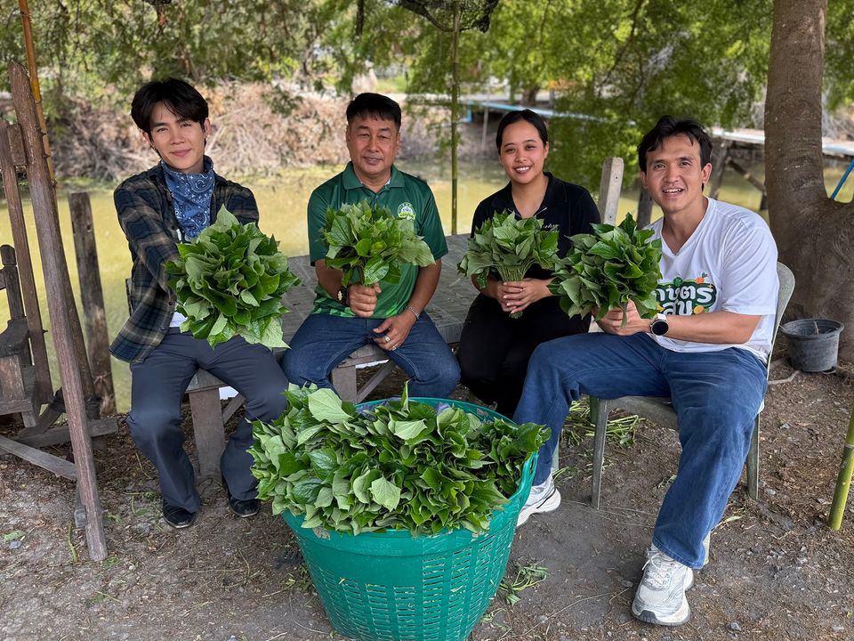 ห้ามพลาด ! “เกษตรสุข” ปลูกผักสวนครัวให้ไปไกลสู่ตลาดโลก “โต๋นแตร-จุกบี้” บุก “แปลงใหญ่พืชผักสิงหนาท”  พาเจาะสูตรลับ